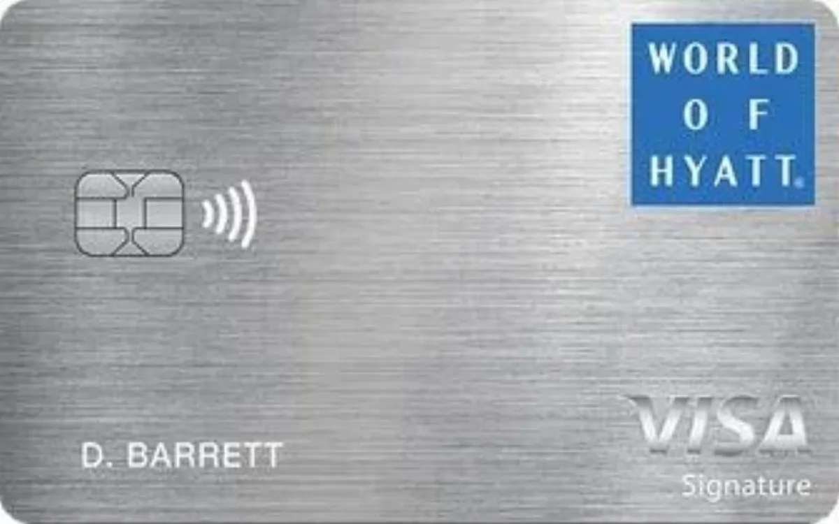 Chase World of Hyatt 信用卡 凯悦联名卡卡面