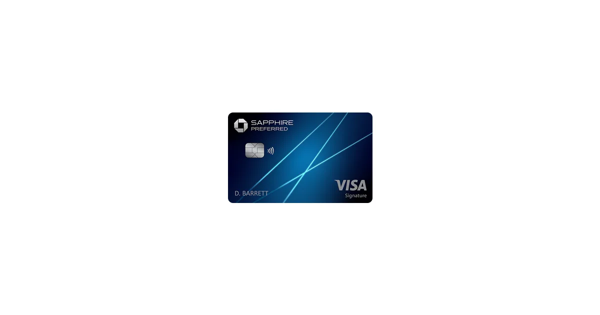 CSP 100K限时开卡奖励 Chase Sapphire Preferred当前卡面