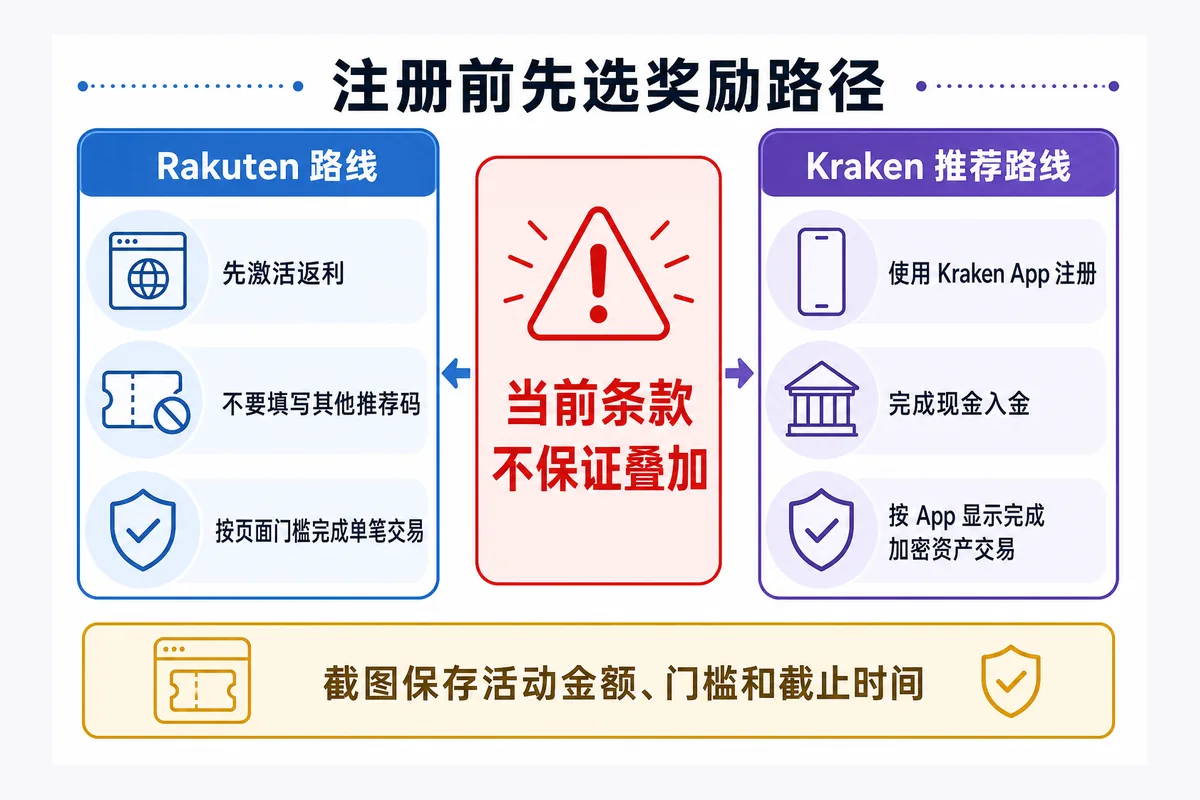 Kraken 美国奖励路径选择