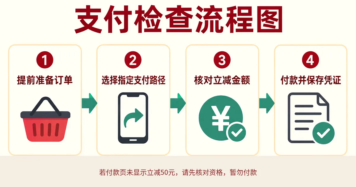 境外银联卡优惠支付检查流程