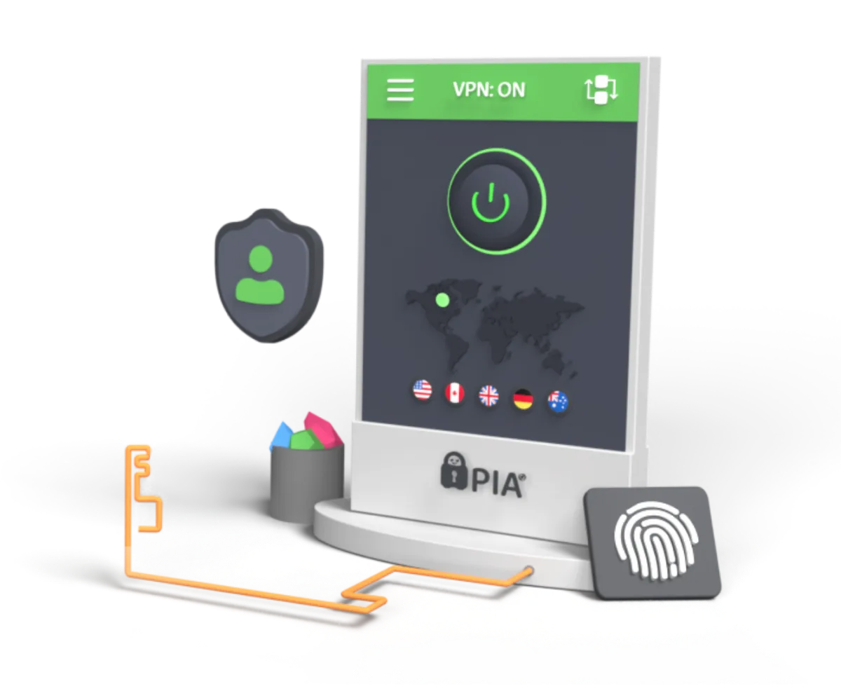Private Internet Access VPN 多设备应用